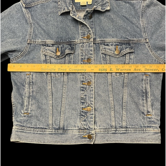 Vintage, Eddie Bauer, Denim Jacket, Size Small - Picture 5 of 7